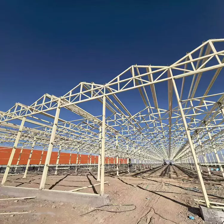 Galvanized Steel Greenhouse Frame